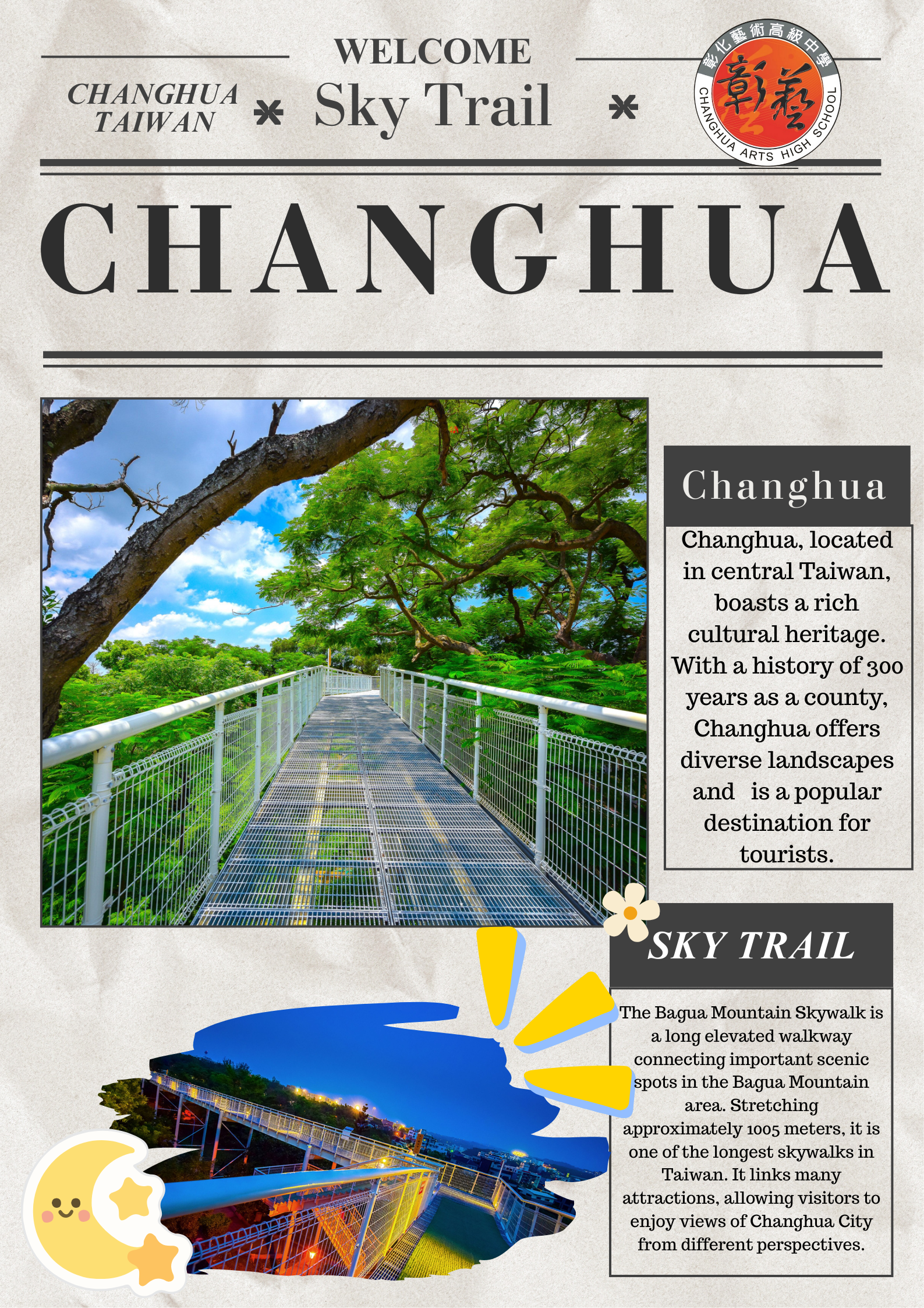 Jupiter Middle School /  Changhua Arts High School Exchanges